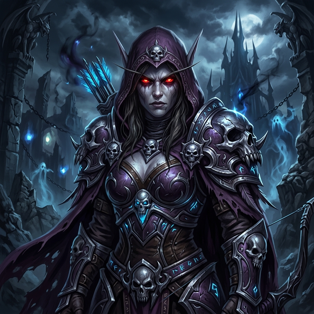 WoW Sylvanas Art